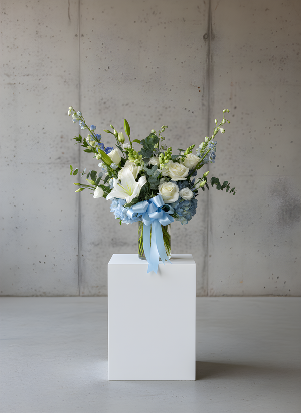 soft blue