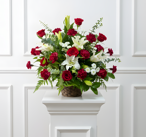 Red Sympathy Basket