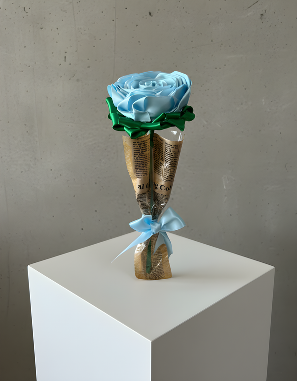 The Eternal Ribbon Rose