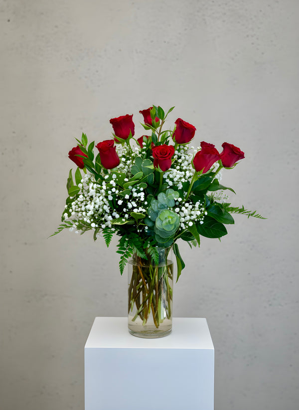 One Dozen Red Roses