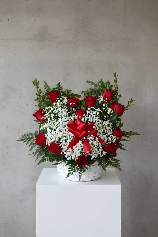 Valentine's Heart Basket