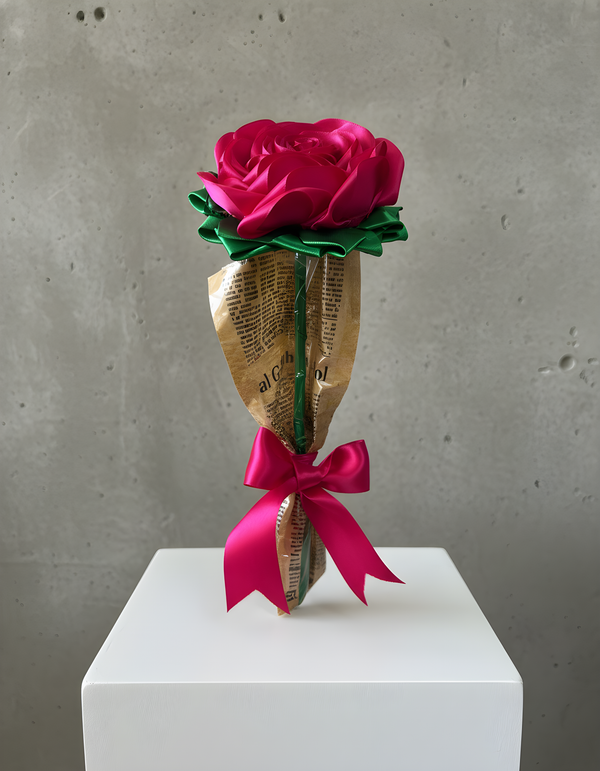 The Eternal Ribbon Rose