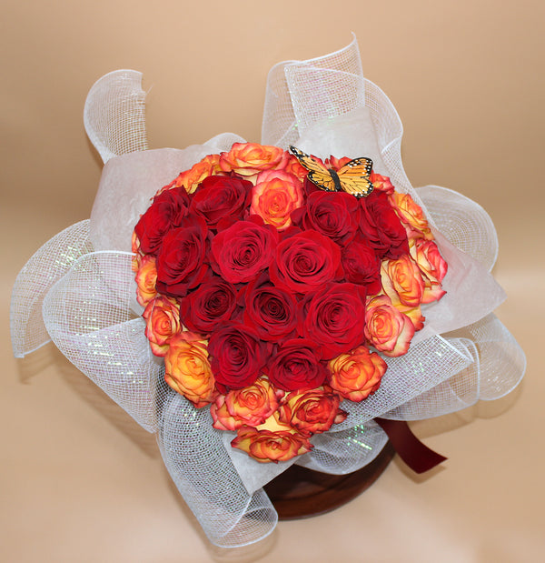 Fiery Love Bouquet